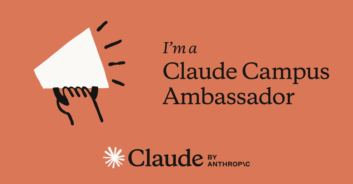 Claude Builder Ambassador poster